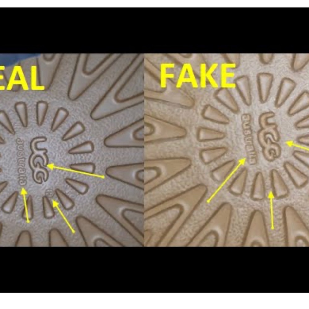 Info only Real vs Coubterfeit UGGS